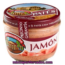 Casa Tarradellas Paté De Jamón Tarro 125 G