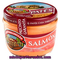 Casa Tarradellas Paté De Salmón Frasco 125 G Neto Escurrido