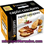 Cascajares Capón Asado Al Horno Relleno De Foie Y Orejones De Albaricoque 6 Raciones Caja 1,250 Kg