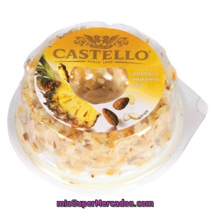 Castello Queso Untar Blanco Con Piña Envase 125g