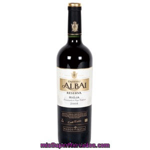 Castillo Albai Vino Tinto Reserva Do Rioja Botella 75 Cl
