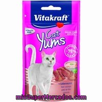 Cat Yums Paté De Hígado Vitakraft, Pack 40 G