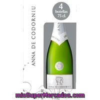 Cava Brut Anna De Codorniú Pack De 4 Botellas De 75 Centilitros