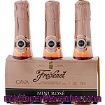 Cava Mini Rose Freixenet Pack De 3x20 Cl.