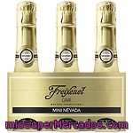 Cava Semi-seco Freixenet Mini Nevada, Botellín, Pack 3x20 Cl