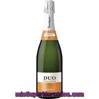 Cava Semiseco Duo Castellblanch Botella De 75 Centilitros