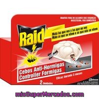 Cebo Para Hormigas Raid, Pack 2 Unid.