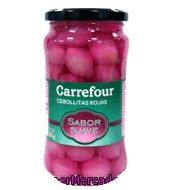 Cebollitas Rojas Sabor Suave Carrefour 180 G.