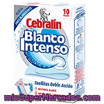 Cebralin Blanco Intenso Toallitas Blanqueantes Doble Acción Caja 10 Unidades