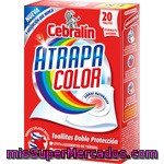 Cebralin Toallitas Atrapa Color Doble Protección Caja 20 Unidades