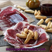 Centro De Jamón Ibérico Cebo El Pozo Sobre De 250.0 G. Aprox