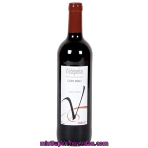 Cepa Ineo Vino Tinto Crianza Do Valdepeñas Botella 75 Cl