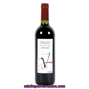 Cepa Ineo Vino Tinto Do Valdepeñas Botella 75 Cl