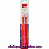 Cepillo Classic Suave Duplo Phb, Pack 2 Unid.