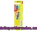 Cepillo Dental Medio Duplo Interdental Binaca 2 Unidades