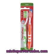 Cepillo Dental Technic Suave Carrefour 2 Ud.