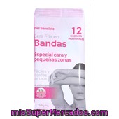 Cera Depilar Fria Bandas Facial, Deliplus, Paquete 6 U