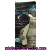 Cera Depilar Fria Bandas Hombre Vello Grueso, Deliplus, Caja 8 U