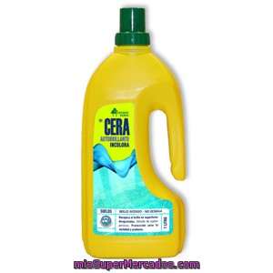 Cera Suelos Autobrillante Incolora, Bosque Verde, Botella 1 L