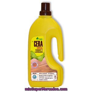 Cera Suelos Autobrillante Parquet, Bosque Verde, Botella 1 L