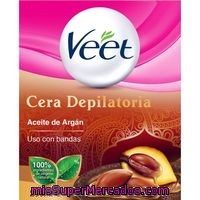 Cera Tibia De Aceite De Argán Veet, Tarro 250 Ml