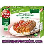 Cereal Bio Hamburguesa Vegetal De Quinoa Y Bulgur Con Tomate Ecológica Envase 200 G