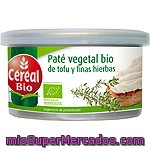 Cereal Bio Paté Vegetal De Tofu Y Finas Hierbas Ecológico Envase 125 G