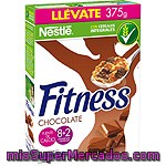 Cereal Copos Chocolate Leche Fitness, Nestle, Caja 375 G