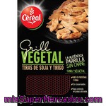 Cereal Grill Vegetal Tiras De Soja Y Trigo 100% Vegetal 2x75g Bandeja 150 G