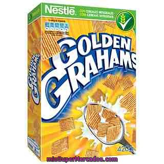 Cereal Maiz  Trigo Golden Grahams, Nestle, Caja 420 G
