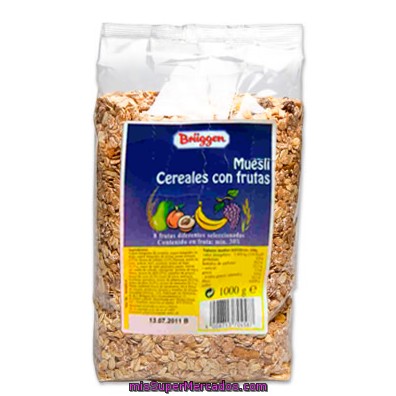 Cereal Muesli Frutas, Brüggen, Paquete 1 Kg