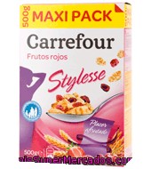 Cereal Stylesse Con Frutos Rojos Carrefour 500 G.