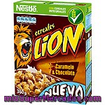 Cereales Con Caramelo Y Chocolate Nestlé Lion 400 Gramos