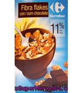 Cereales Con Fibra Sabor Chocolate Carrefour 500 G.