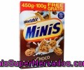 Cereales Mini De Chocolate Weetabix 450 Gramos + 100 Gramos De Regalo