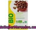 Cereales (trigo, Arroz, Avena) Recubiertos De Cacao Y Con Relleno De Avellanas Y Cacao Ecológicos Auchan 375 Gramos