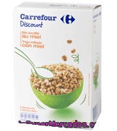 Cereales Trigo Inflado Azucarado Carrefour 500 G.