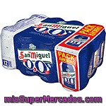 Cerveza 0,0 San Miguel, Pack 12x33 Cl