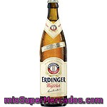 Cerveza Alemana De Importación Erdinger Weissbier Botella 50 Centilitros