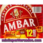 Cerveza Ambar Pack De 12x25 Cl.