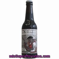 Cerveza Artesana Estafeta Negra Morlaco, Botellín 33 Cl