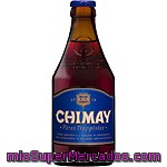 Cerveza Belga Etiqueta Azul De Importación Chimay Botella 33 Centilitros