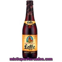 Cerveza Belga Negra Leffe, Botellín 33 Cl