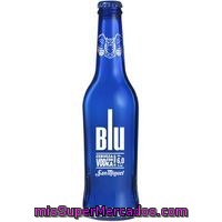 Cerveza Con Aroma De Vodka San Miguel Blu 33 Cl.