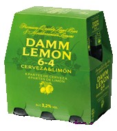 Cerveza Con Limón Damm Lemon Pack De 6x25 Cl.