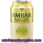 Cerveza Con Limón En Lata Ambar Radler 33 Cl.