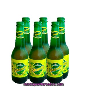 Cerveza Con Limon Shandy, Steinburg, Botellin Pack 6 X 250 Cc - 1500 Cc