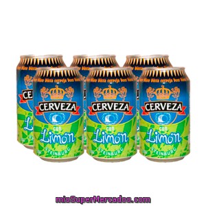 Cerveza Con Limon Shandy, Steinburg, Lata Pack 6 X 330 Cc - 1980 Cc