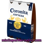 Cerveza Coronita, Pack 3x35 Cl