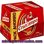 Cerveza Cruzcampo Pack De 12 Botellines De 25 Centilitros